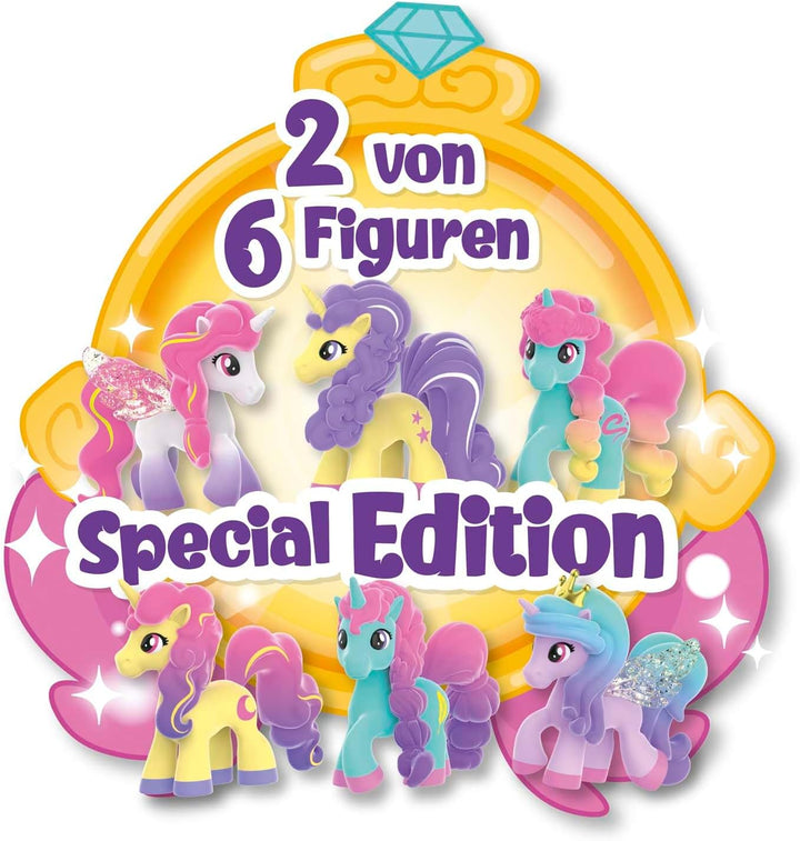 CRAZE MAGIC PONYS Adventskalender für Kinder, Adventskalender für Mädchen mit Spielzeug & Zubehör, i