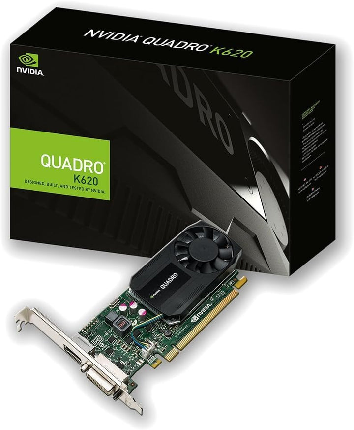 PNY Professional Graphics VCQK620-PB - NVIDIA Quadro K620 - Grafikkarten - Quadro K620-2 GB DDR3 - P