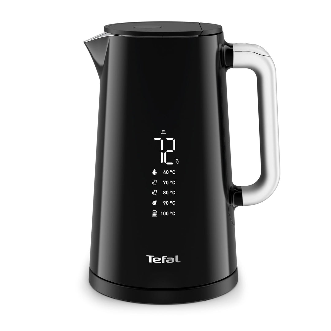 Tefal KO8508 Smart'n Light Elektrischer Wasserkocher | Temperatureinstellung | Tee | Digitalanzeige