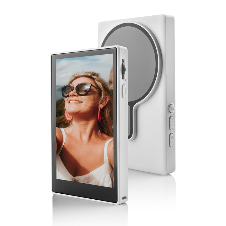 MOJOGEAR VS4 Touchscreen Selfie Vlog Monitor — Drahtloser 3,97 Zoll Monitor für Vlogging mit Smartph