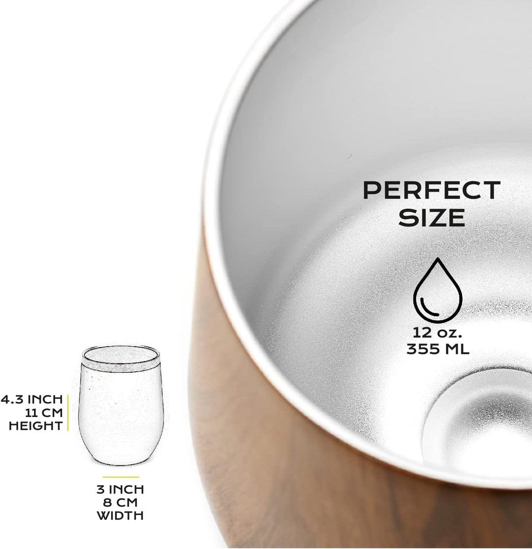 balibetov - Neu - Modernes Yerba Mate Gourd Set (Mate Tasse) - Doppelwandiger 18/8 Edelstahl Enthält