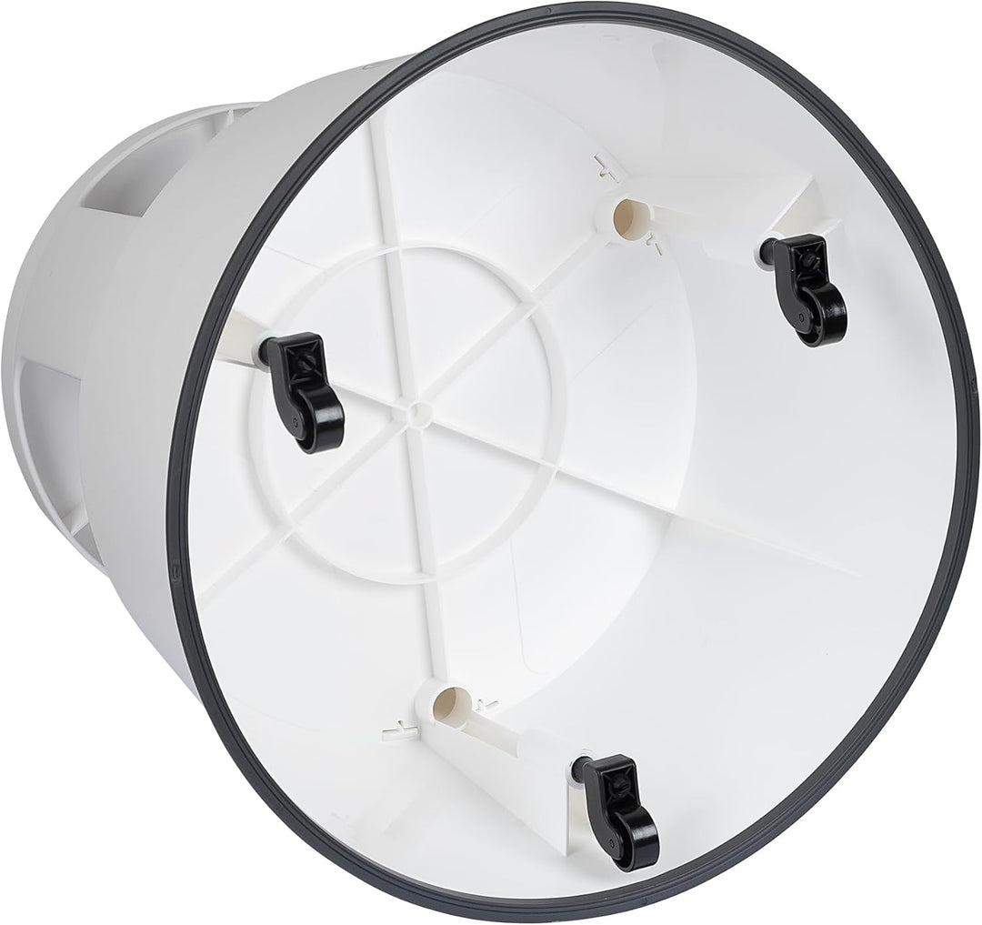 WEDO Rollhocker Super Step – robuster Tritthocker aus bruchfestem Kunststoff, TÜV/GS-geprüft nach EU