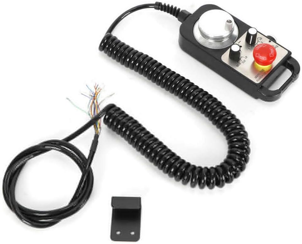 4 Achse Elektronisches Handrad MPG Anhänger für CNC fräsmaschine Mach 3 Router mit Notstopp