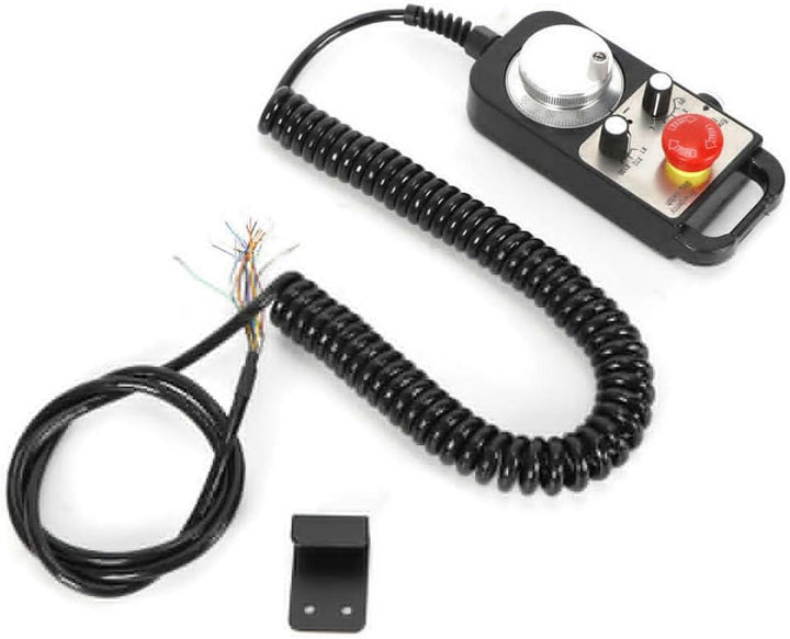 4 Achse Elektronisches Handrad MPG Anhänger für CNC fräsmaschine Mach 3 Router mit Notstopp