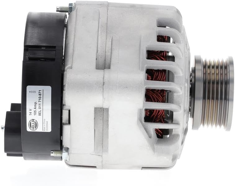 HELLA - Generator/Lichtmaschine - 14V - 105A - für u.a. Opel Zafira / Zafira Family B (A05) - 8EL 01