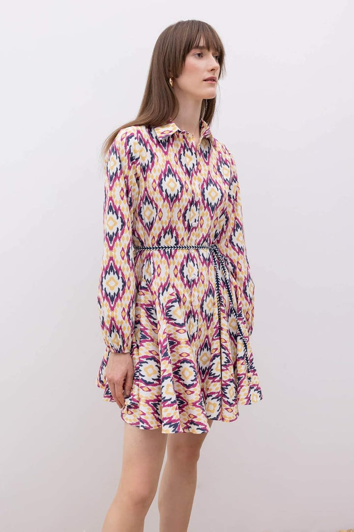 DeFacto Damen Dress 38 Rosa, 38 Rosa