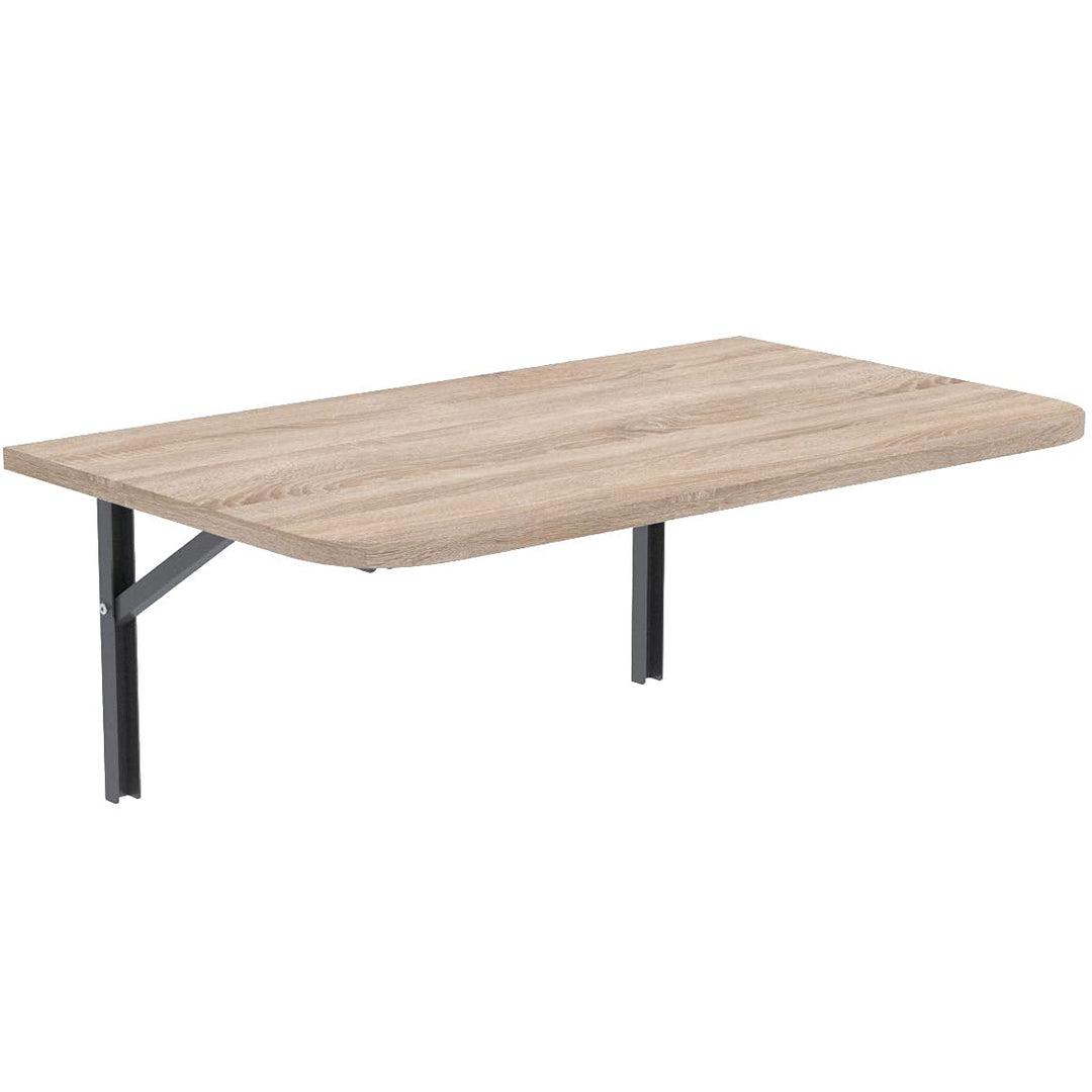 AKKE 80x35 | Wandklapptisch mit abgerundete Ecken Klapptisch Wandtisch Küchentisch Schreibtisch Kind