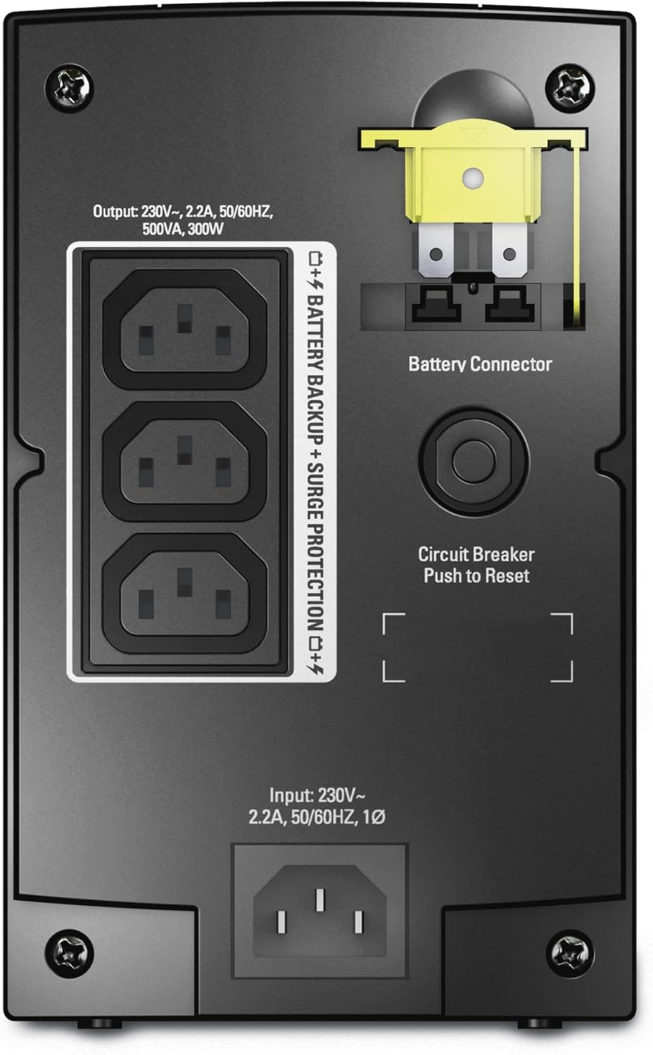 APC by Schneider Electric Backups BX - BX500CI - Unterbrechungsfreie Stromversorgung 500VA (AVR, 3 A