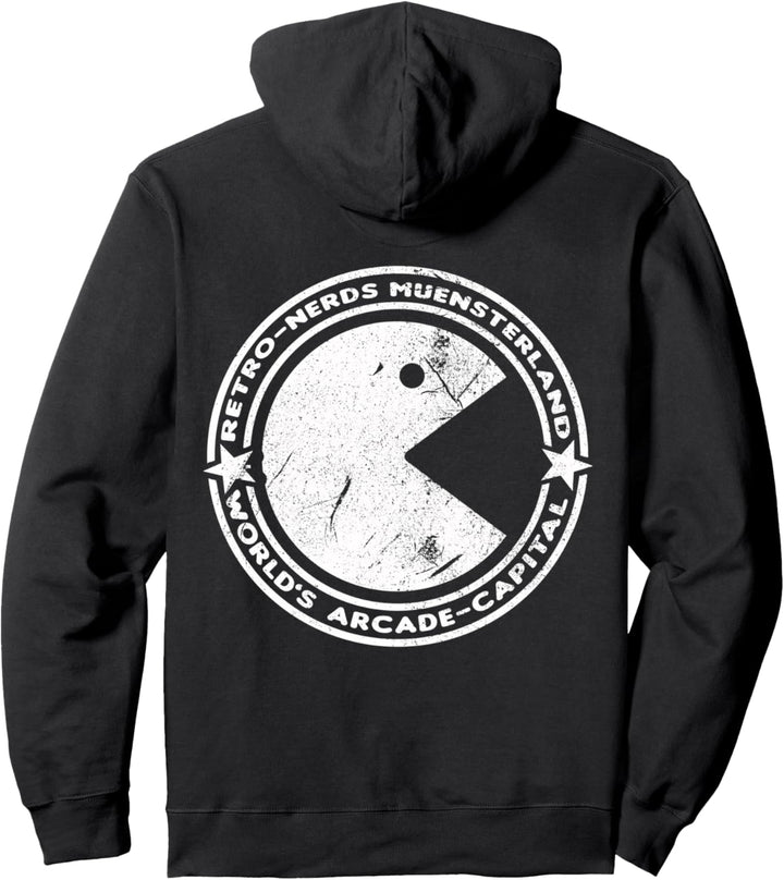 Retro Nerds Münsterland,Flipper,Pinball,Spielautomat,Arcade Pullover Hoodie