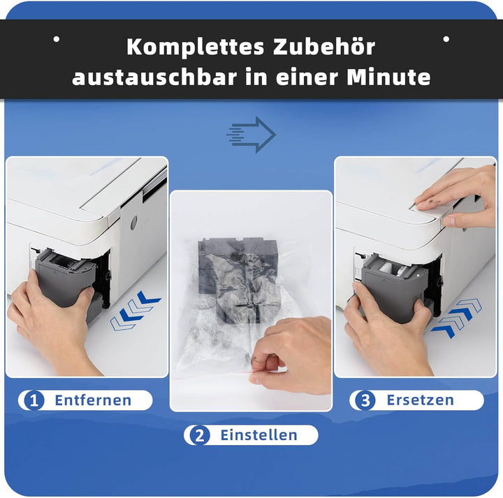 Spaceink T04D1/T04D100 Wartungsbox Kompatibel für Epson ET-15000 ET-4750 ET-3750 ET-4850 ET-3850 ET-