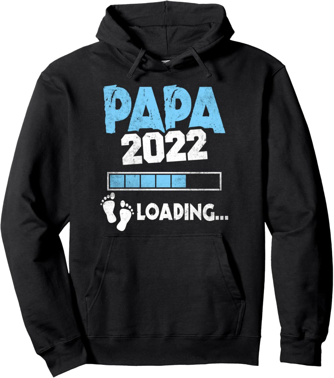 Werdender Papa 2022 Loading Nachwuchs Vater Pullover Hoodie