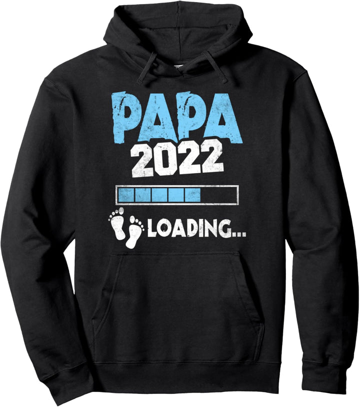 Werdender Papa 2022 Loading Nachwuchs Vater Pullover Hoodie