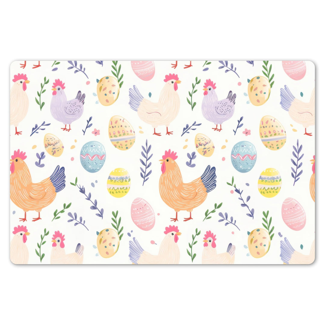 KitchenYeah© Platzsets Abwaschbar 6-Teilig 45x30 cm Tischsets Platzdeckchen Platzset Unterlage Tisch
