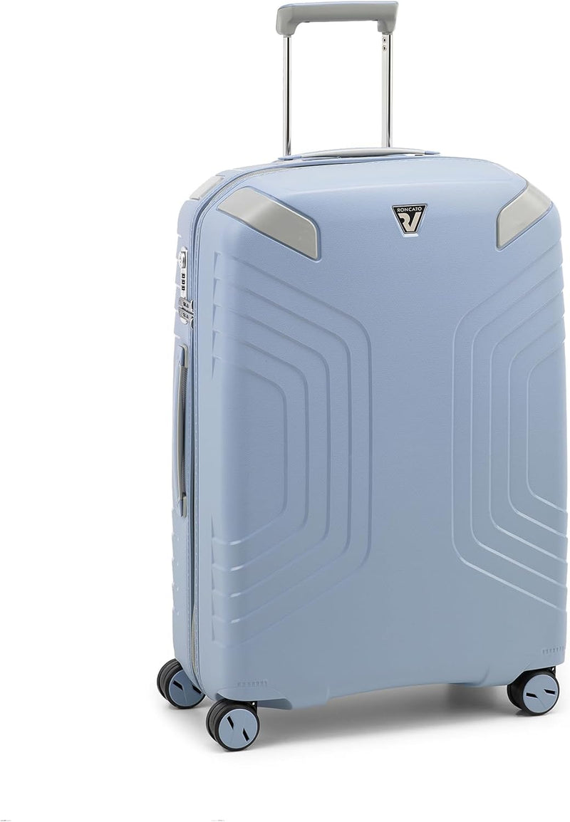 RONCATO Ypsilon 2.0 Eco - 4-Rollen-Trolley 69 cm Azzurro pastello, Azzurro Pastello