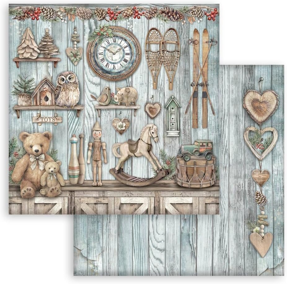 Stamperia - Scrapbook Paper Pad for Scrapbooking, Albums, Card Making, Bullet Journalling and More,