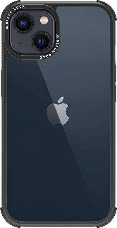 Black Rock - Hülle Robust Transparent Case Passend für Apple iPhone 13 I Handyhülle Transparent, Dur