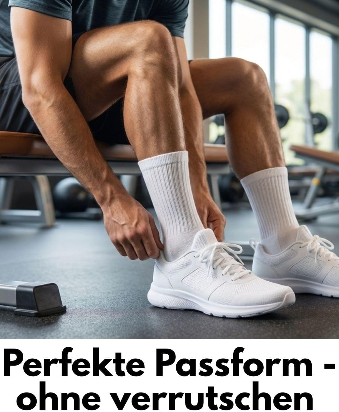 10 | 20 | 30 Paar Sportsocken Tennissocken Arbeitssocken Herren & Damen Socken Baumwolle 43-46 30 Pa