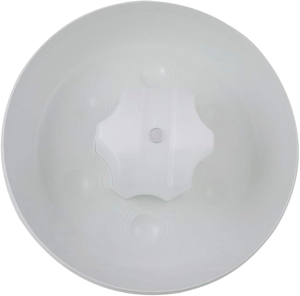 Helios Pure Flaschenkühler, Kunststoff, weiss/Chrom, für 6 Flaschen für 6 Flaschen Weiss/Chrom, für