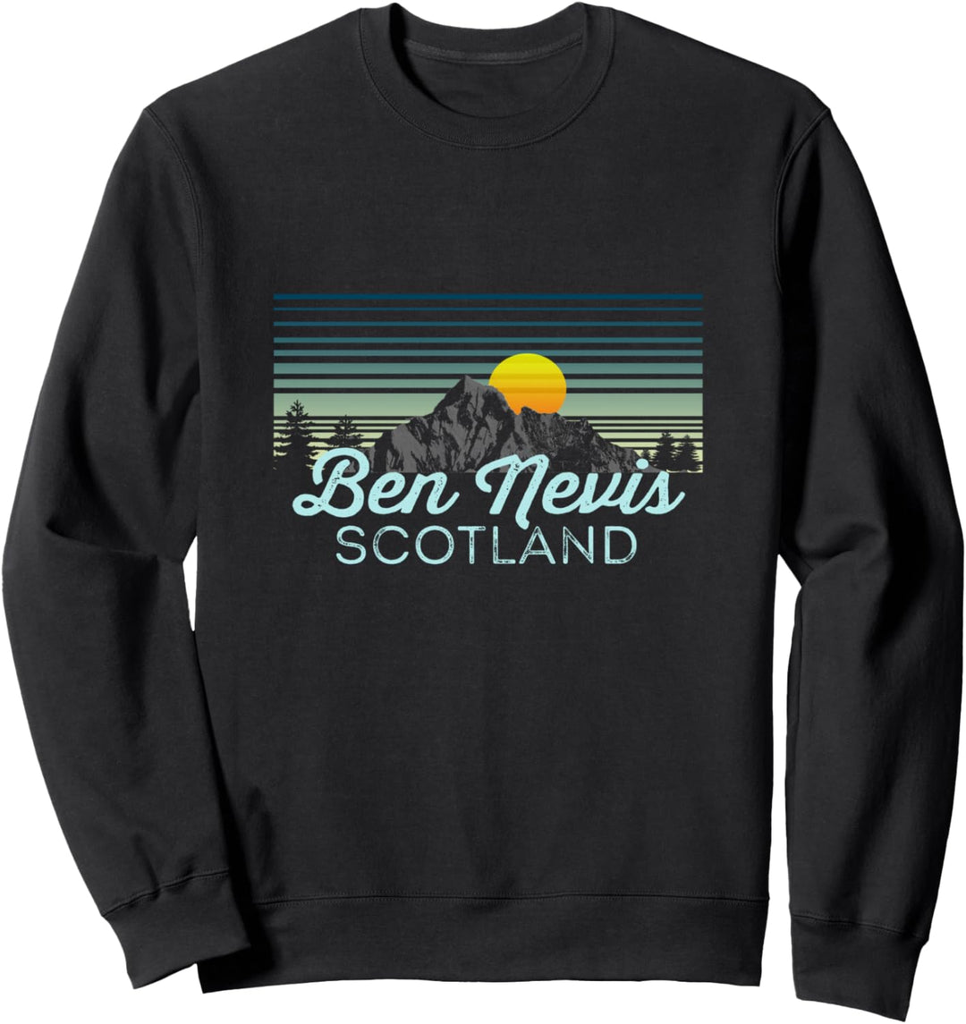 Ben Nevis Retro Kleidung & Ausrüstung – Ben Nevis Souvenir Sweatshirt