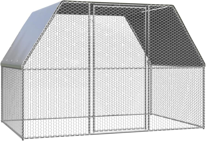 Susany Outdoor-Hühnerkäfig mit Wasserbeständige Überdachung Hühnerstall Tür mit Schloss Hühnerhaus K