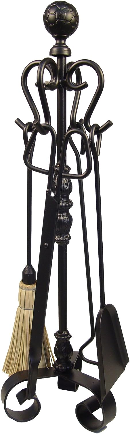 IMEX El Zorro 10030 – Lot de 4 pièces pour cheminée (70 cm)