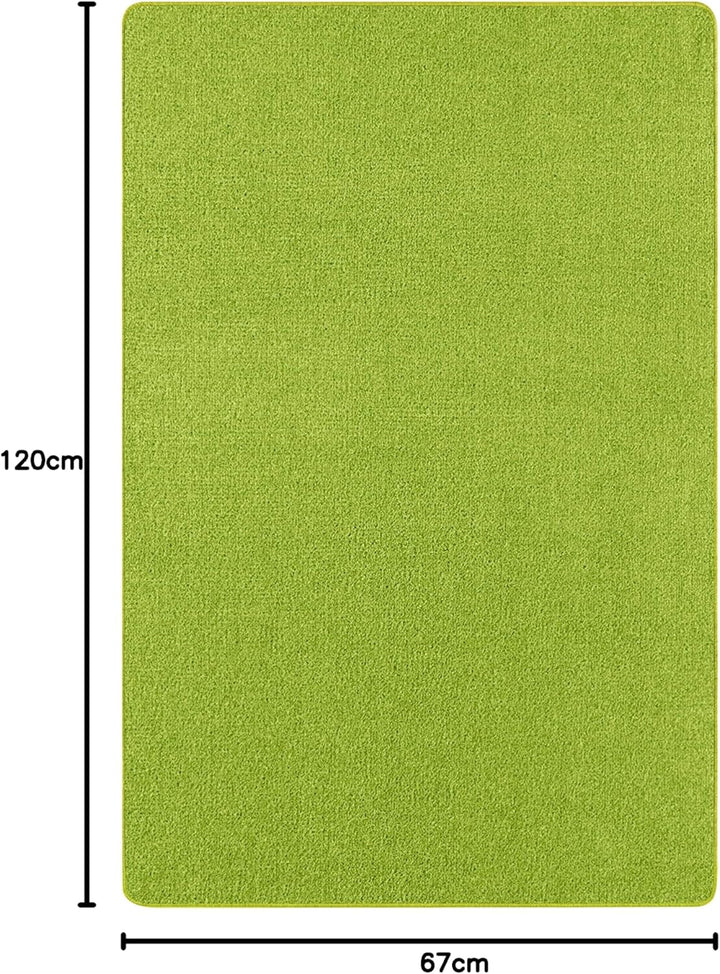 Hanse Home Nasty Läufer – Flauschiger Kurzflor Teppich Einfarbig Unifarben für Esszimmer, Wohnzimmer