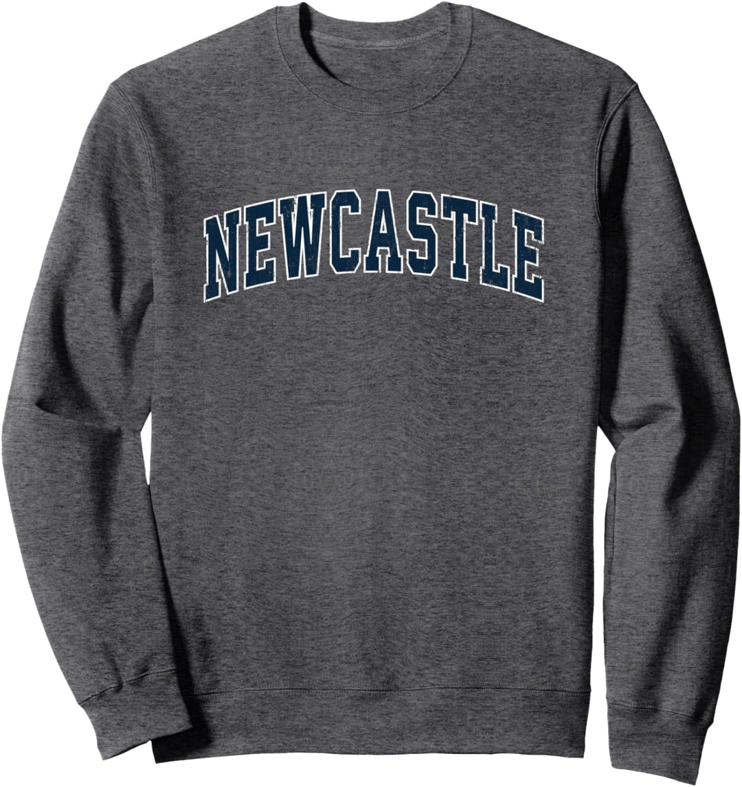 Newcastle Oklahoma OK Vintage Sports Design Marineblau Sweatshirt