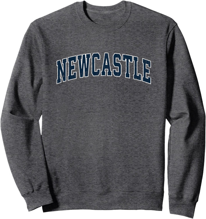 Newcastle Oklahoma OK Vintage Sports Design Marineblau Sweatshirt