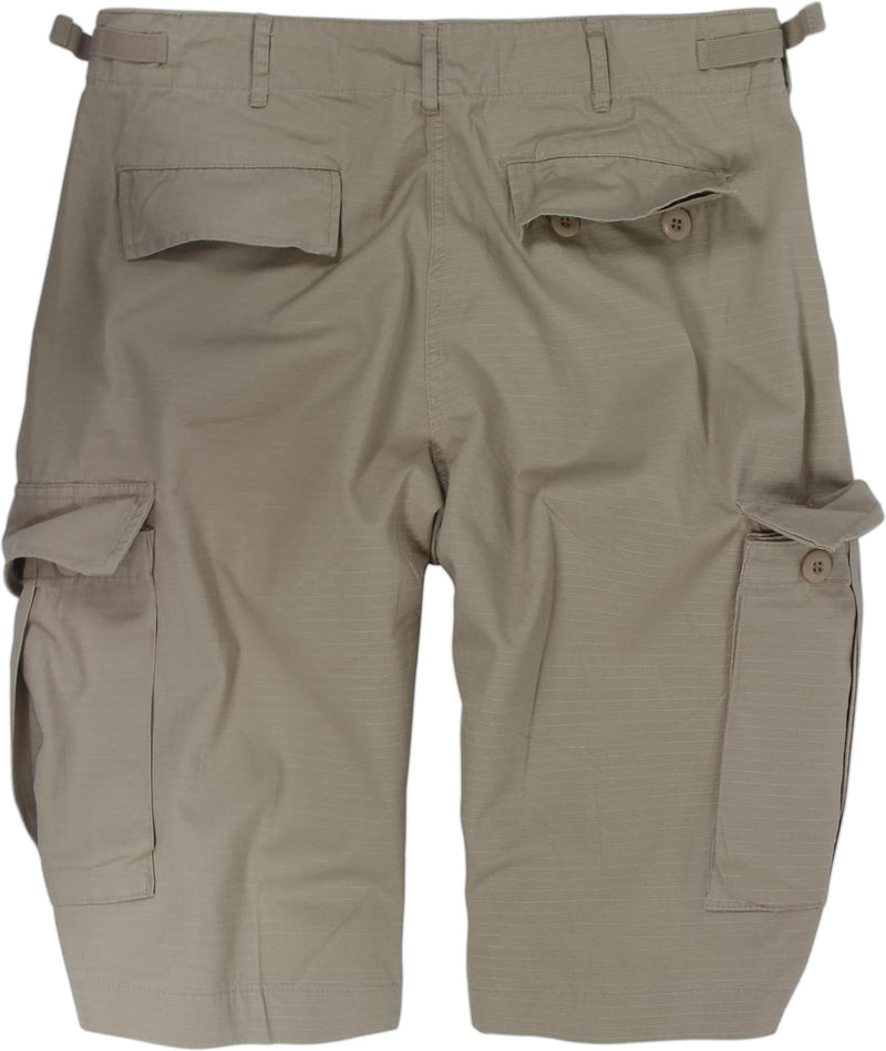 normani US Bermuda Shorts aus Ripstop-Gewebe (Baumwolle) (XS-4XL) M Khaki, M Khaki