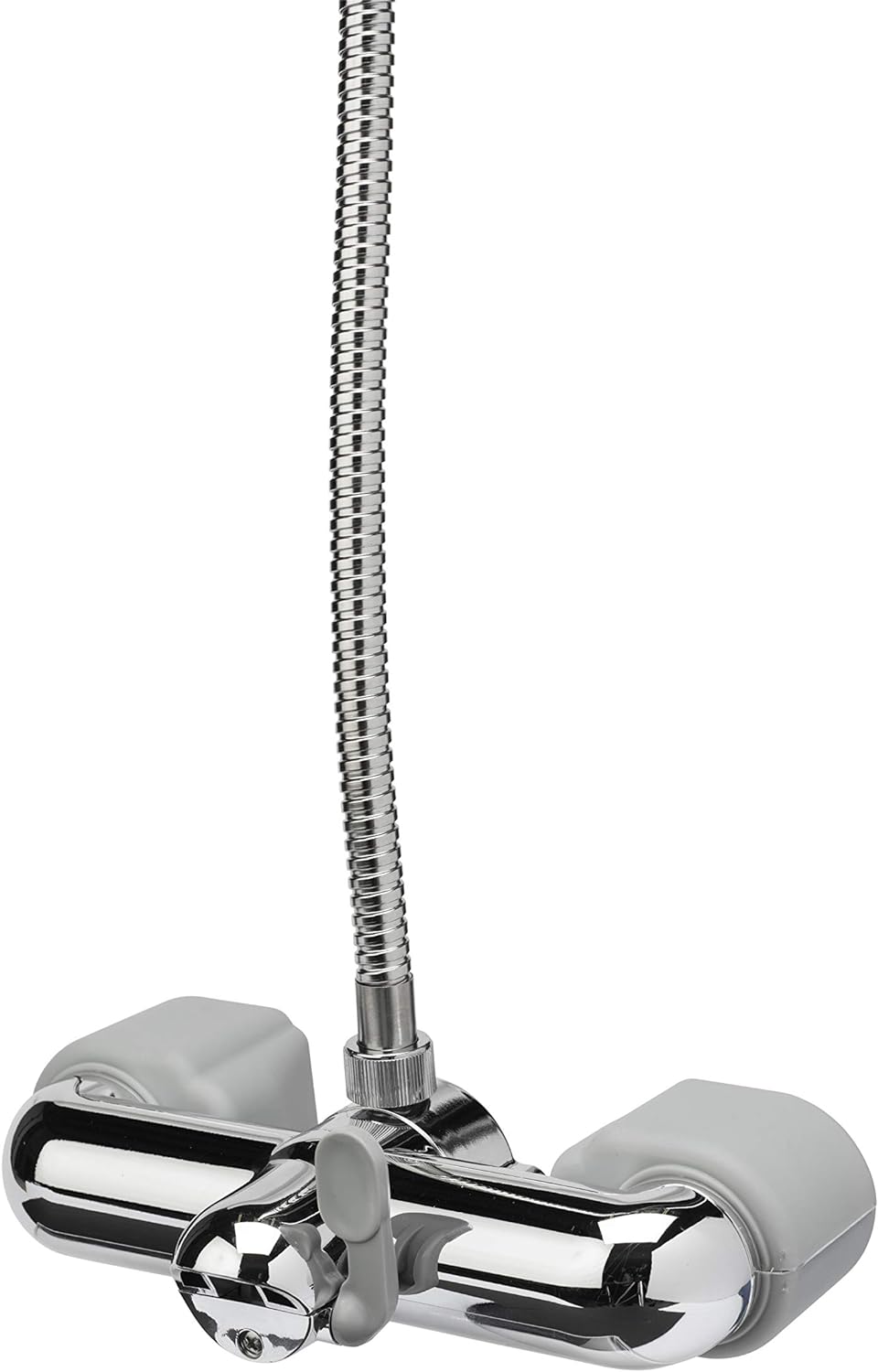 Croydex AB220041 Wannen-Duscharmatur, Chrom, 22,8 x 16,2 x 3,8 cm