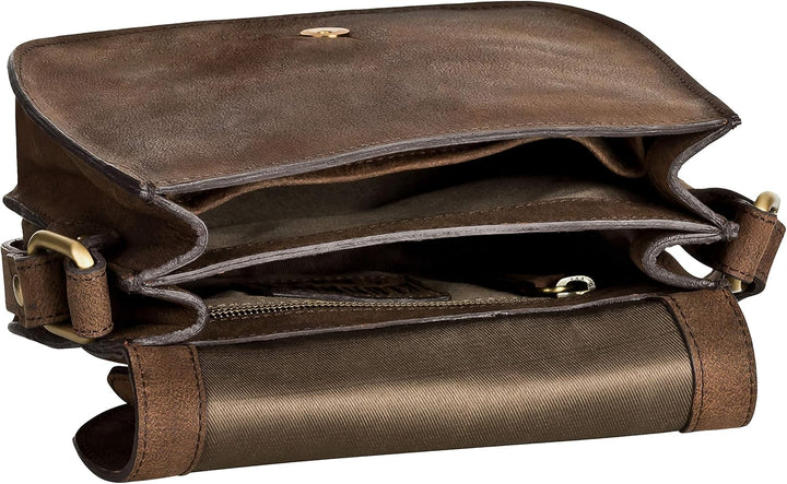 KLONDIKE 1896 Carey - Umhängetasche 19 cm Dunkelbraun, Dunkelbraun