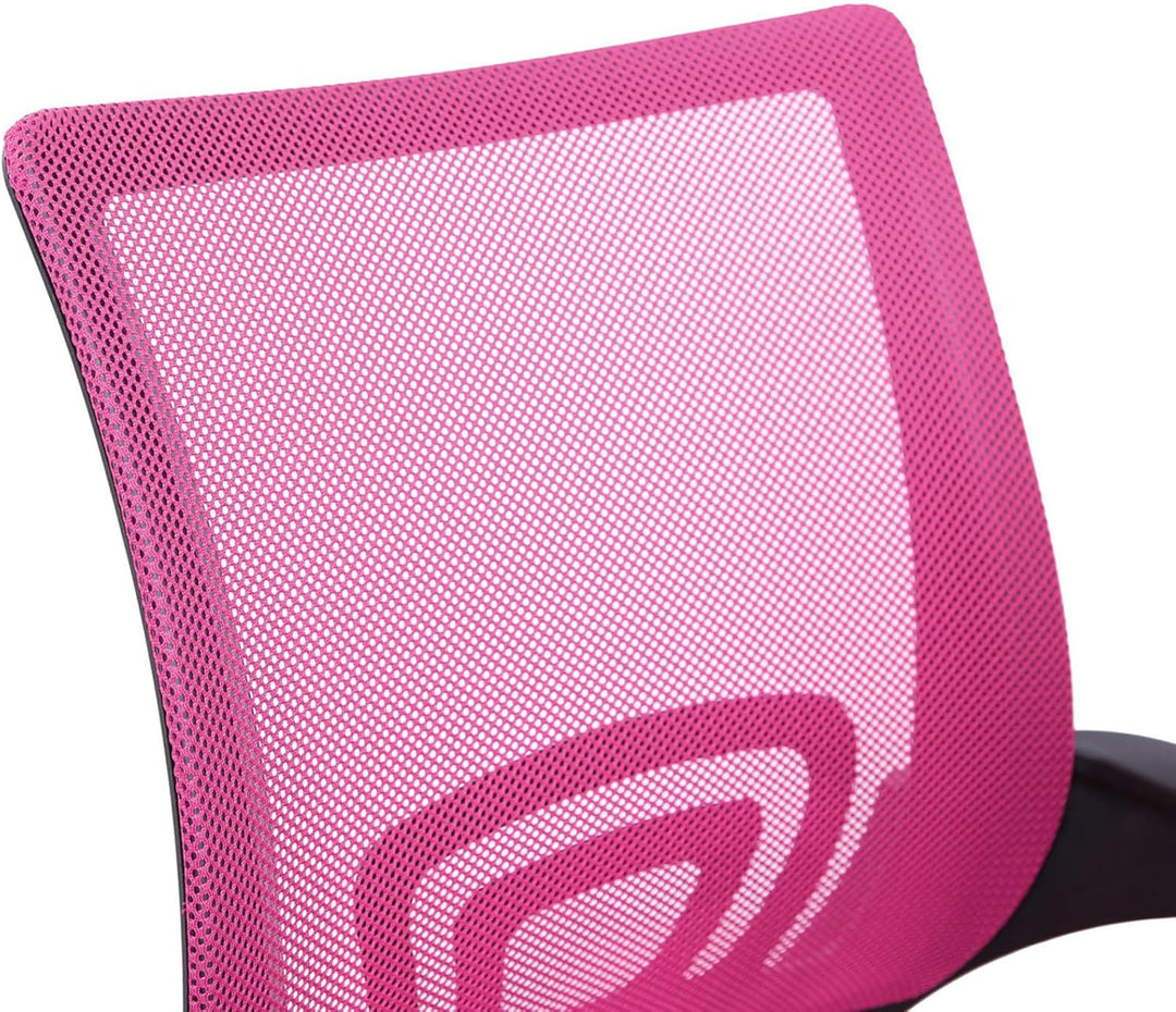 SVITA Cydney Kinder Schreibtischstuhl Bürostuhl Netzbezug Drehstuhl Stuhl Schreibtisch (Pink)