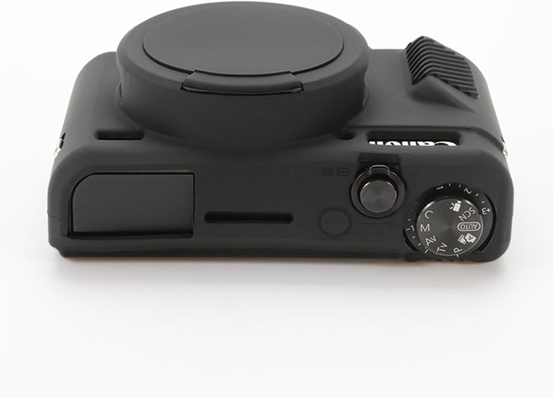 G7X II Kameratasche & LCD-Displayschutz-Zubehör-Set, weiche Silikonhülle für Canon Powershot G7X Mar