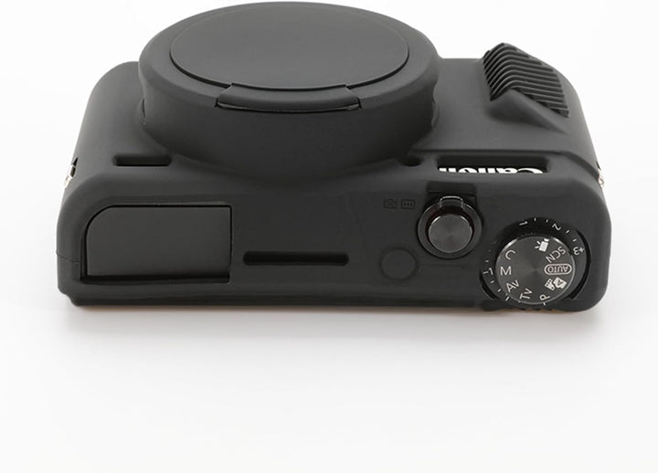G7X II Kameratasche & LCD-Displayschutz-Zubehör-Set, weiche Silikonhülle für Canon Powershot G7X Mar