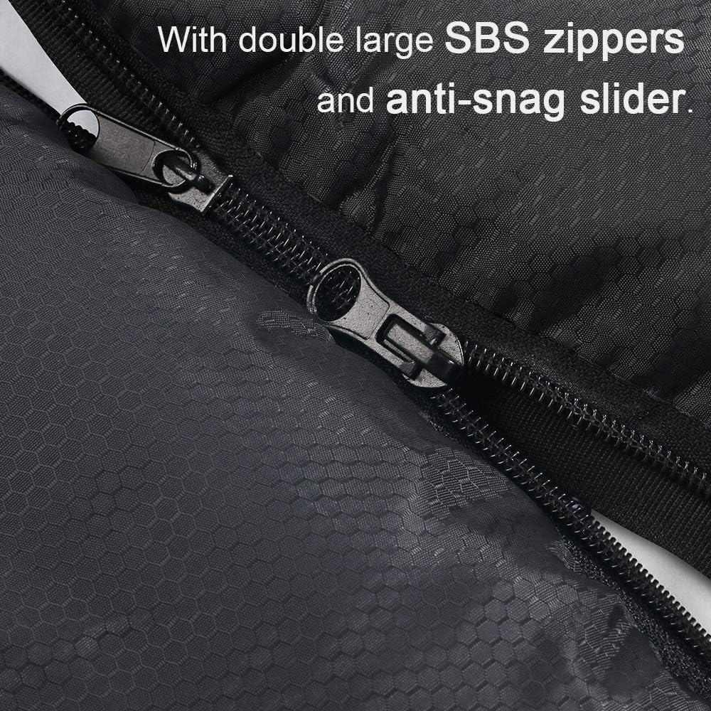 Forceatt Schlafsack -10°C~15°C 4 Jahreszeiten, Mumienschlafsack Winter für Erwachsene Wasserdicht, S
