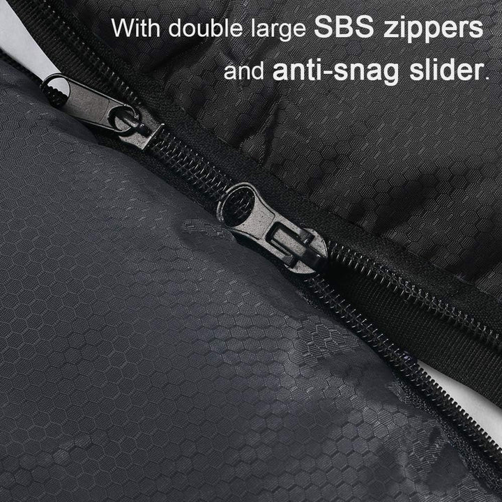 Forceatt Schlafsack -10°C~15°C 4 Jahreszeiten, Mumienschlafsack Winter für Erwachsene Wasserdicht, S