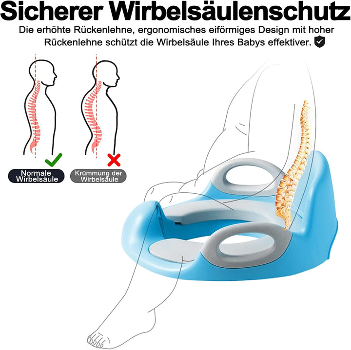 Kinder Toilettensitz WC Aufsatz Toilettentrainer Sitze für 12 Monate bis 7 Jahre Baby Sitz Anti-Ruts