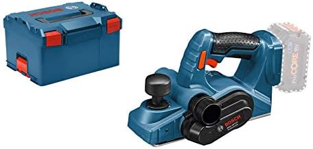Bosch Professional 18V System Akku Hobel GHO 18 V-LI (ohne Akkus und Ladegerät, in L-BOXX) GHO 18 V-