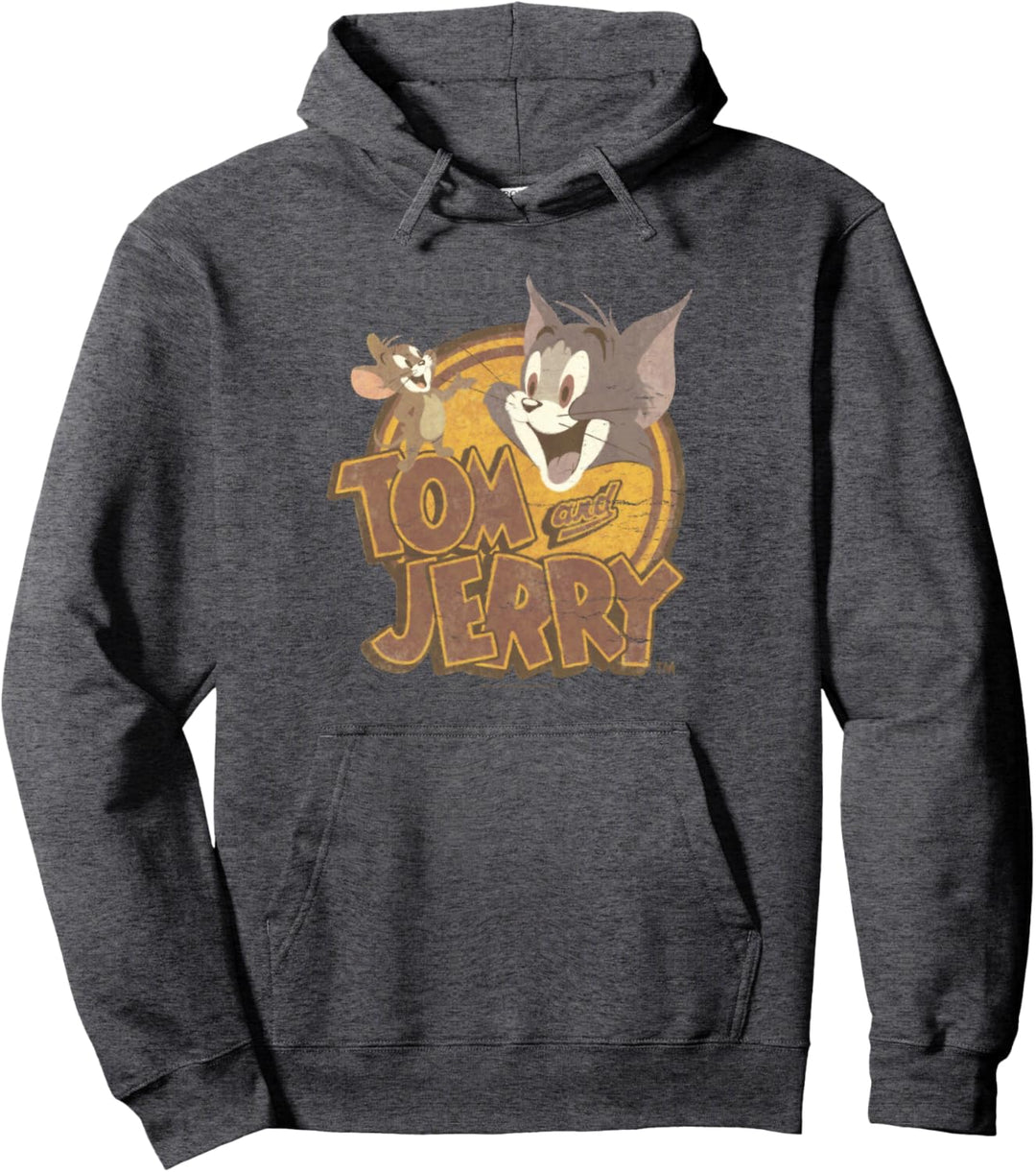 Tom and Jerry Water Damaged Pullover Hoodie