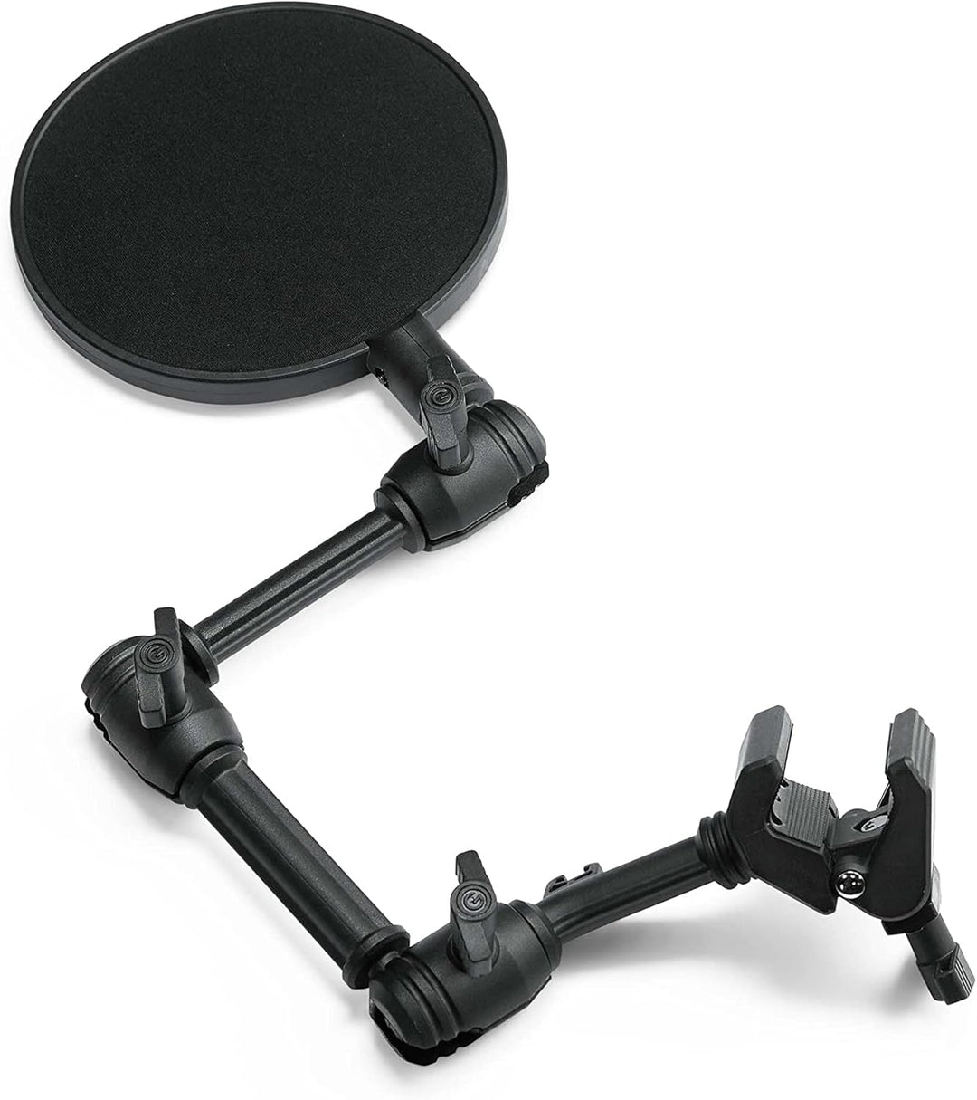 Gravity MA 3D A POP 1 - Traveler 3D Arm mit Popfilter, Geeignet für Rohrdurchmesser 15-35 mm, schwar