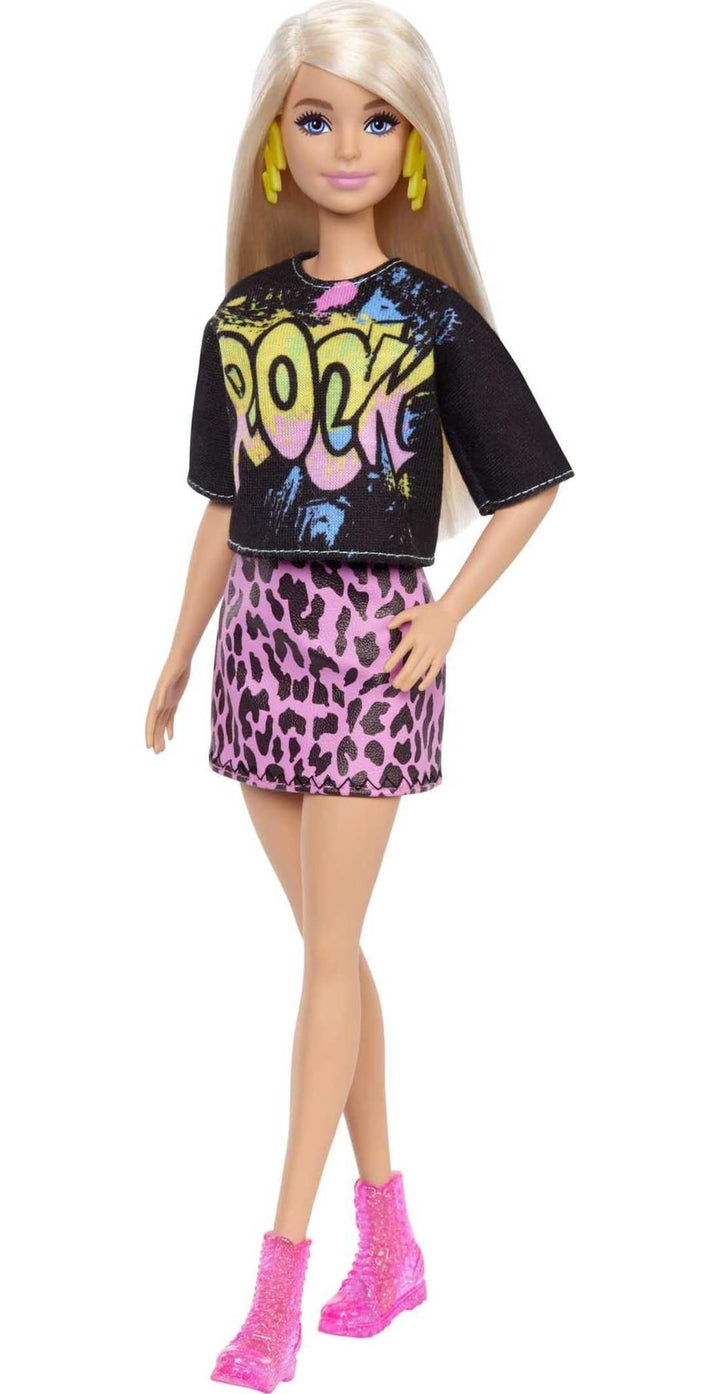 Barbie GRB47 - Fashionista Puppe mit Rock&