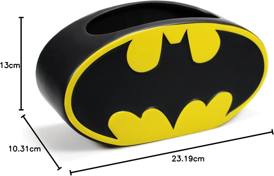 Half Moon Bay Blumentopf - DC Comics Batman Pflanztopf - The Batman Fanartikel - Offizielle Lizenz,
