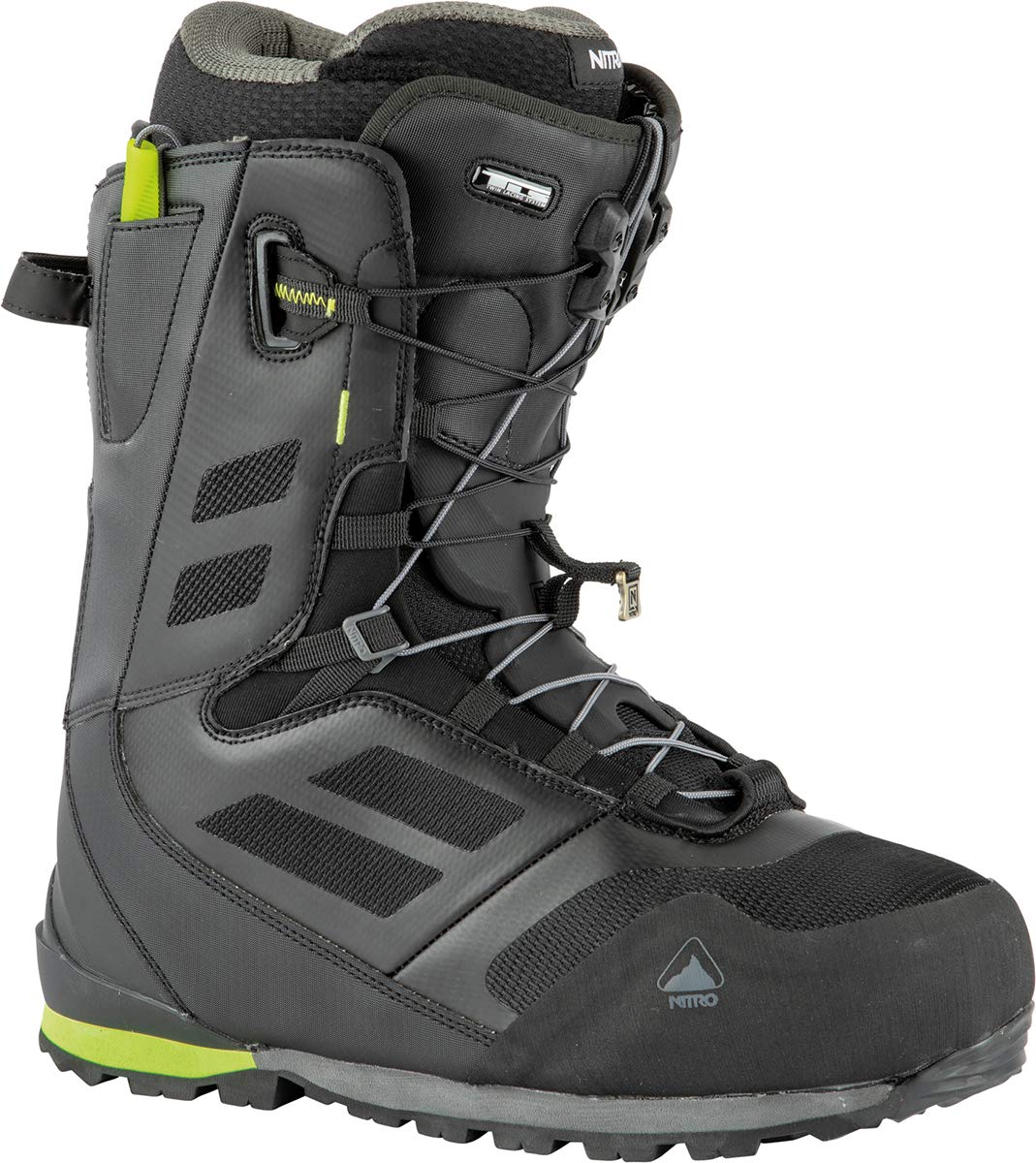 Nitro Snowboards Herren Incline TLS '21 Splitboardboot All Mountain Freeride Premium Schneeschnürsys