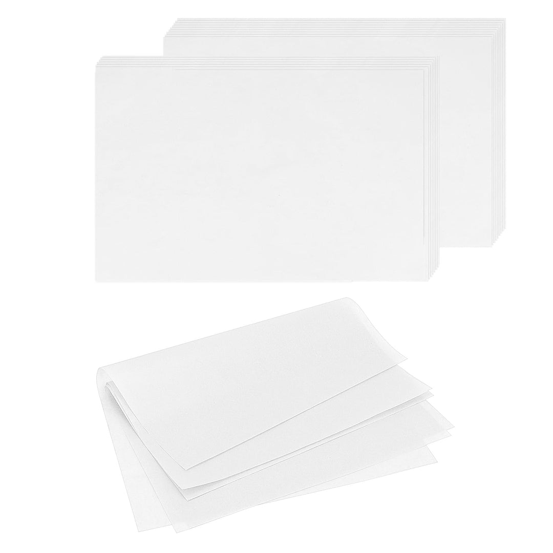 500 Stück Backpapier Zuschnitte, 25 x 35cm Rechteckig Baking Paper Pergamentpapier Fettdicht Papier,