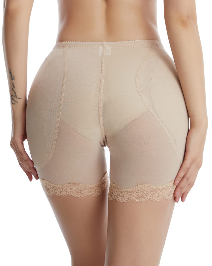 FEOYA Damen Butt Lifter Push-up Panties Miederslip mit Bauch-Weg-Effekt Miederpants String Mieder Bu