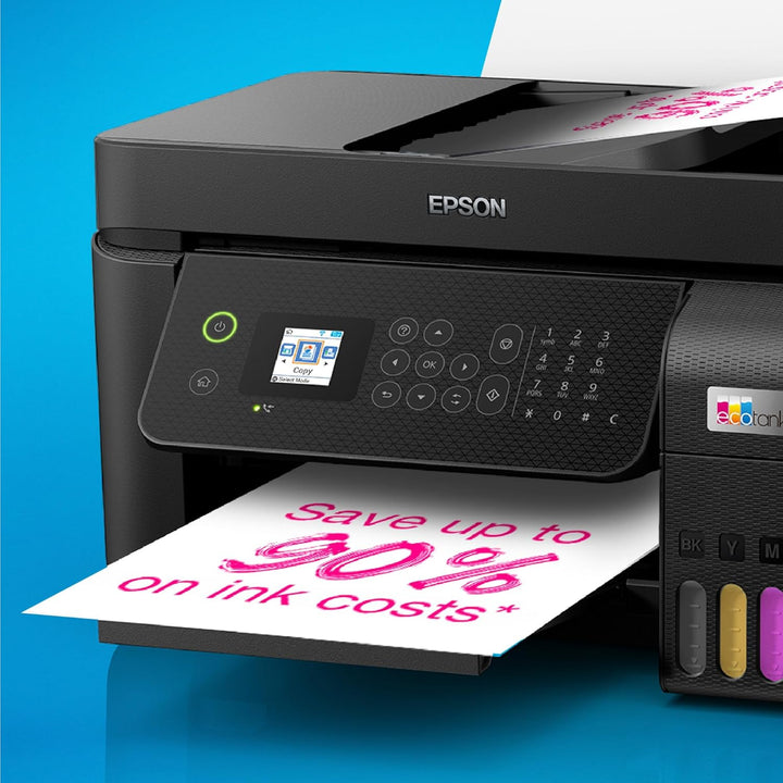 Epson EcoTank ET-4800 Drucken/Scannen/Kopieren Wi-Fi Tintentankdrucker, mit bis zu 3 Jahren Tinte im