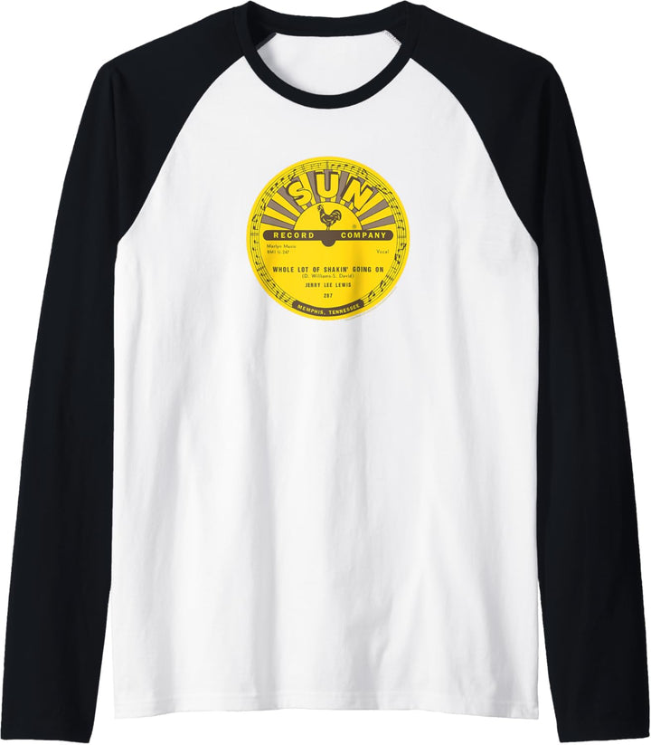 Sun Records Vinyl Jerry Lee Lewis Whole Lot of Shakin' Raglan