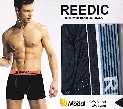Herren Boxershorts, Modal, 6er Pack XL 6x Dunkelblau, XL 6x Dunkelblau