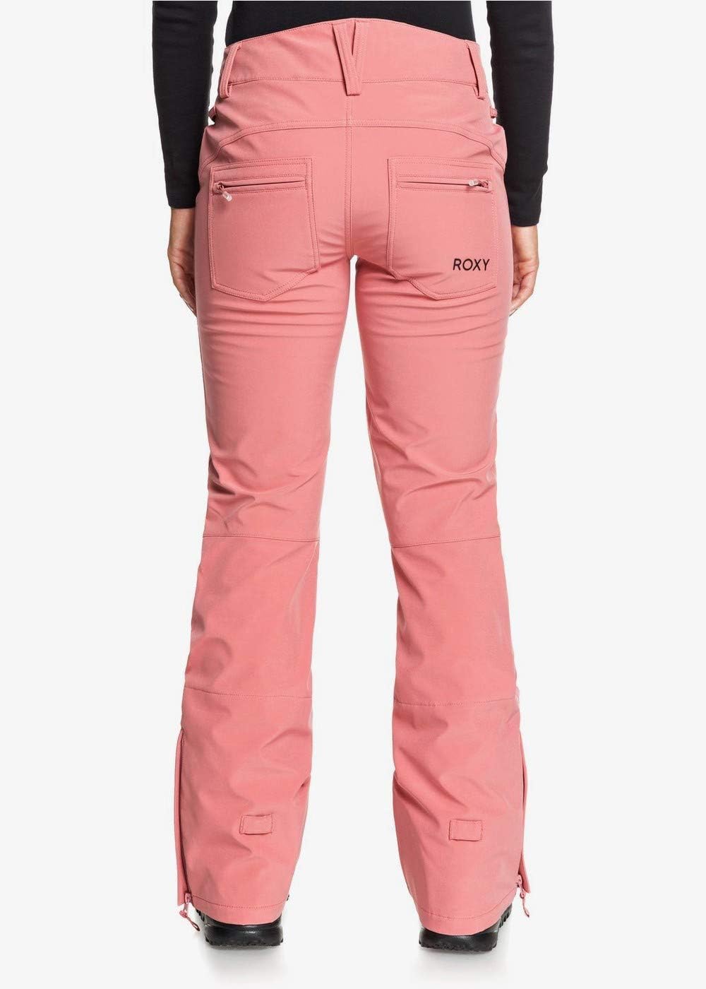 Roxy Damen Creek-Shell-Schneehose für Frauen, Dusty Rose