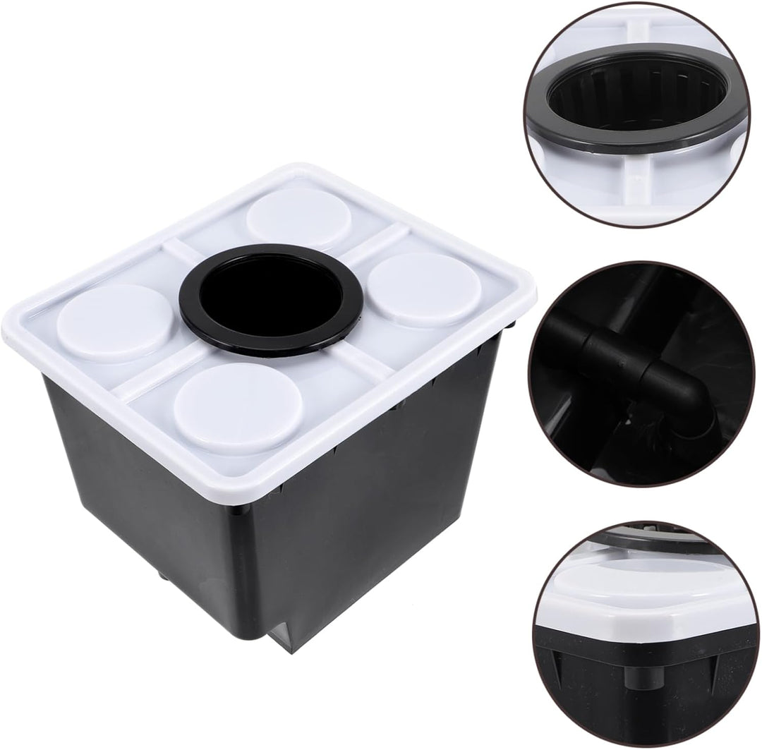 Happyyami Nieder Län Dische Fässer Dwc Hydroponic Hydroponischer Anbaukorb Tiefwasserkultur Hydropon